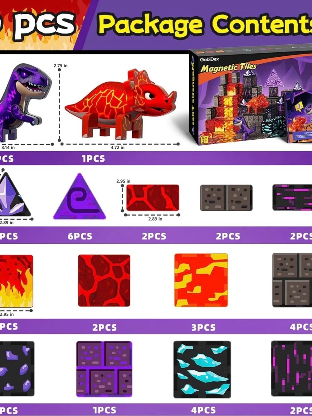 N/A magnetic tiles